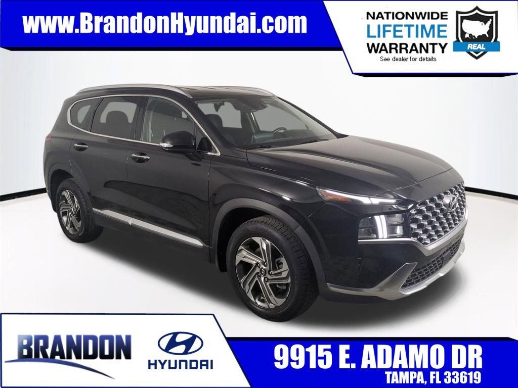 Used 2022 Black Hyundai SEL image 1