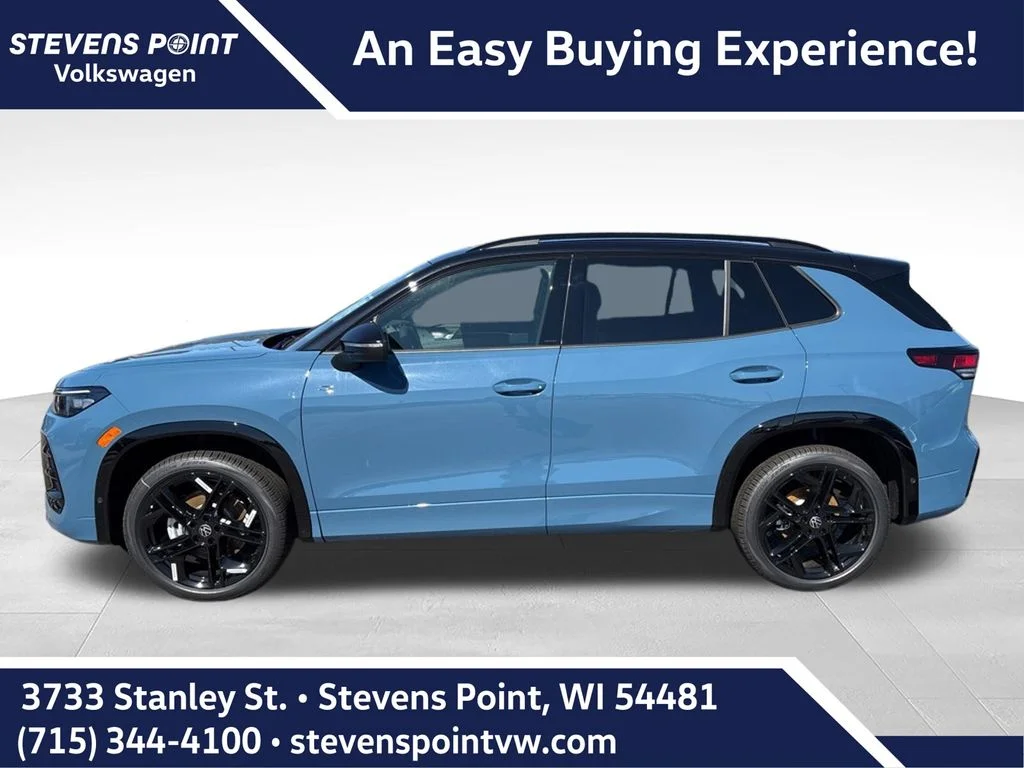 New 2026 Monterey Blue w/Deep Black Roof Volkswagen 2.0T SE R-Line Black image 2