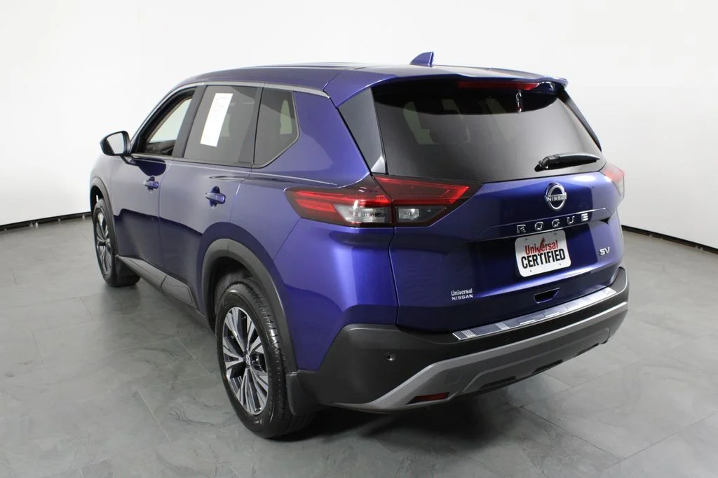 Certified Used 2023 Blue Nissan SV image 4