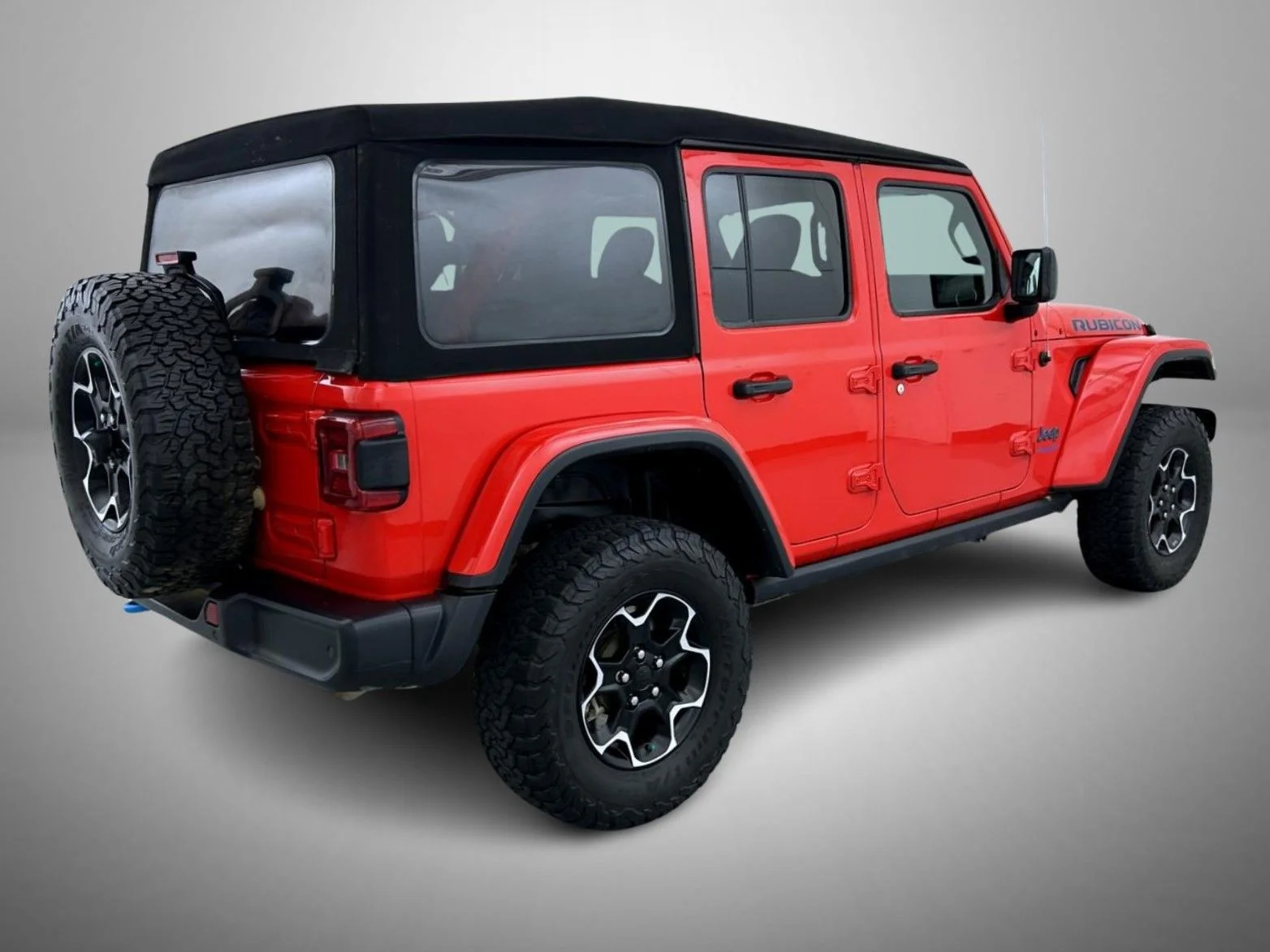 Used 2021 Red Jeep Unlimited Rubicon 4xe image 5