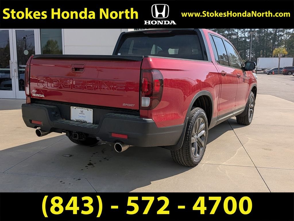 Used 2024 Red Honda Sport image 3