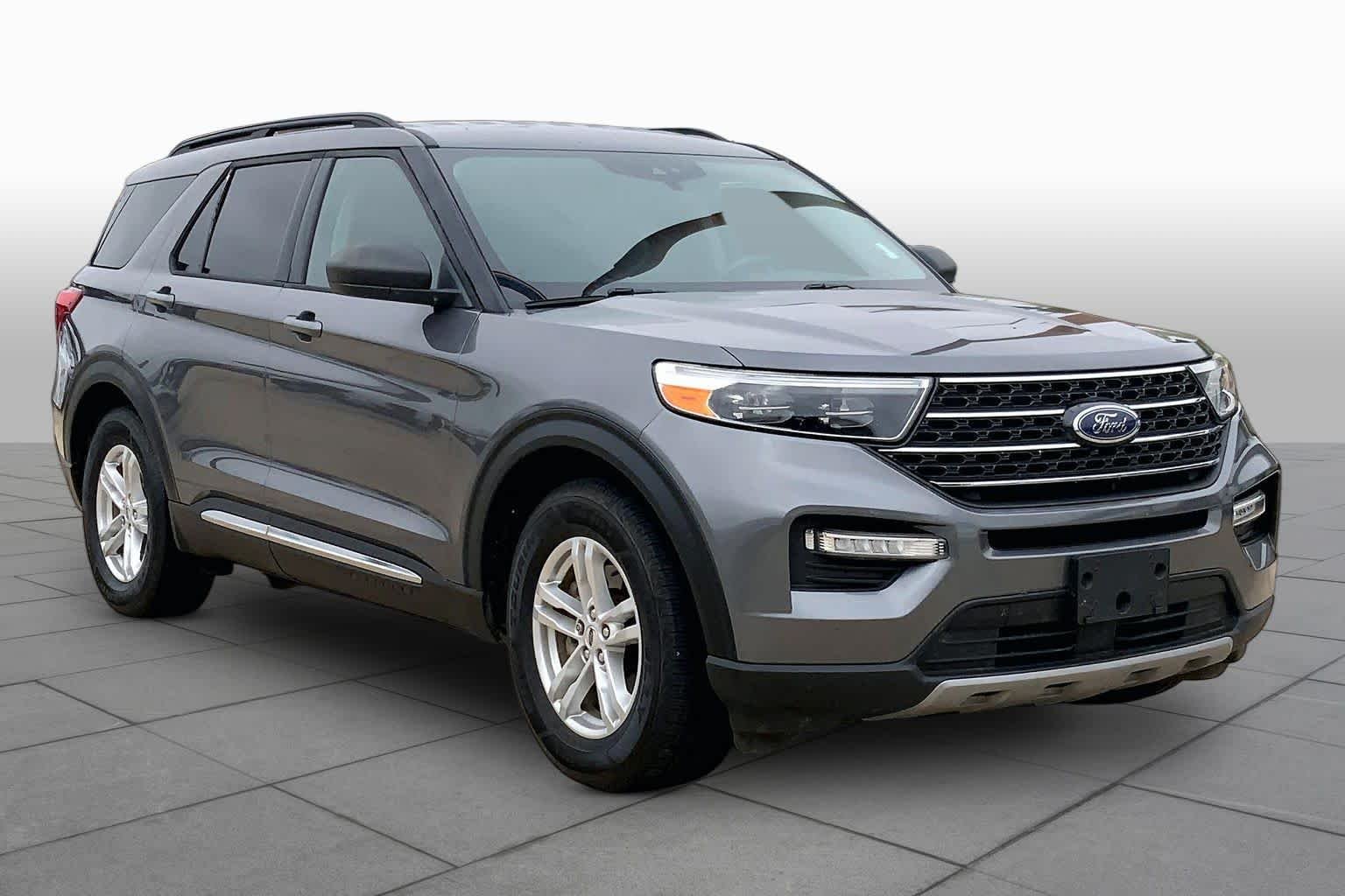 Used 2021 Carbonized Gray Metallic Ford XLT image 3