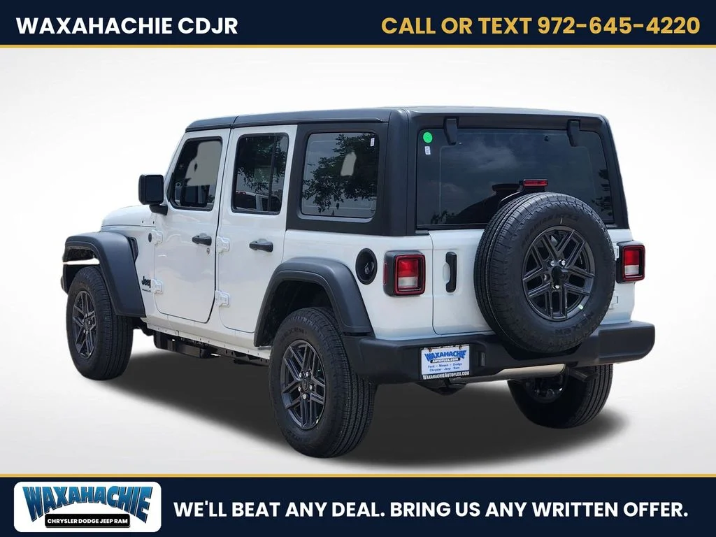 New 2026 Bright White Clear-Coat Exterior Paint Jeep Sport image 3