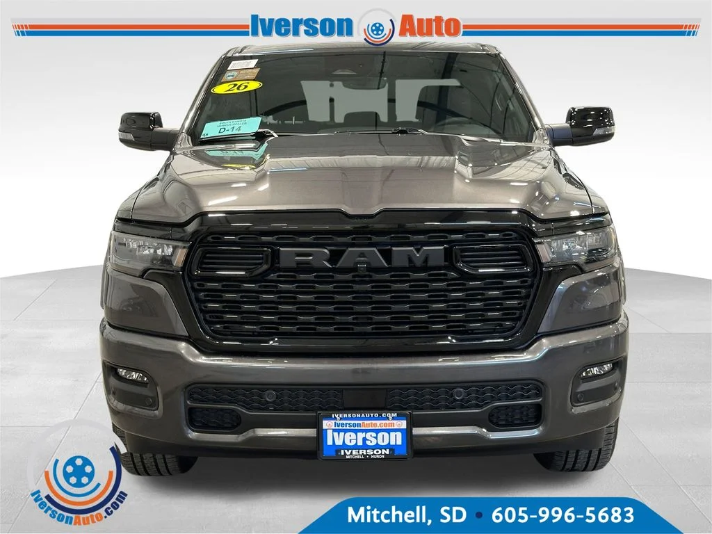 New 2026 Granite Crystal Metallic Clear-Coat Exterior Paint RAM Big Horn/Lone Star image 2