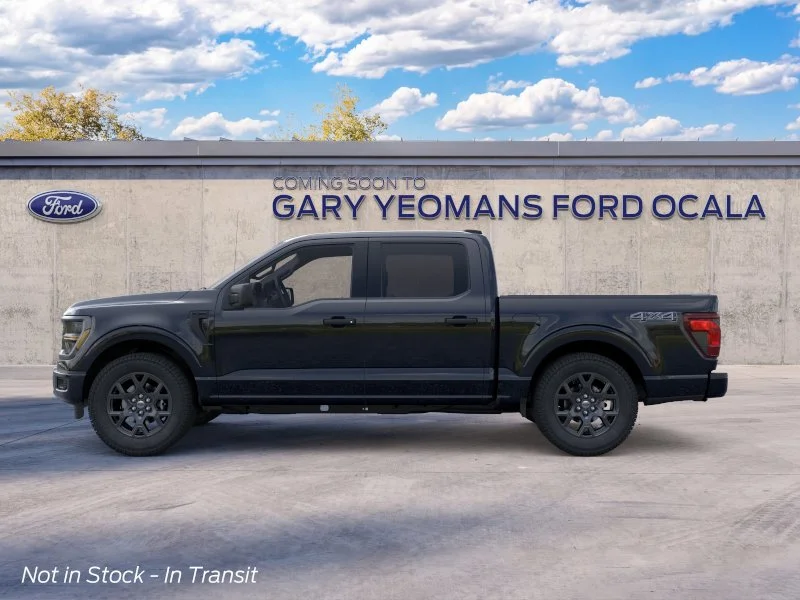 New 2026 Agate Black Metallic Ford STX® image 3
