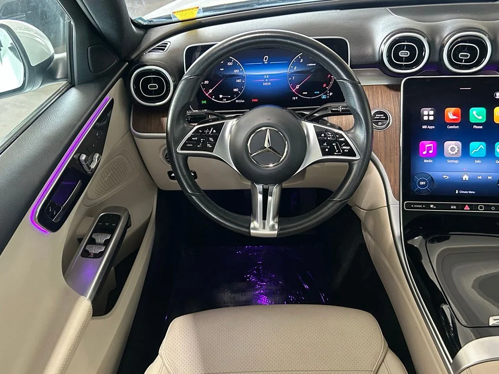 Used 2025 White Mercedes-Benz C 300 image 9
