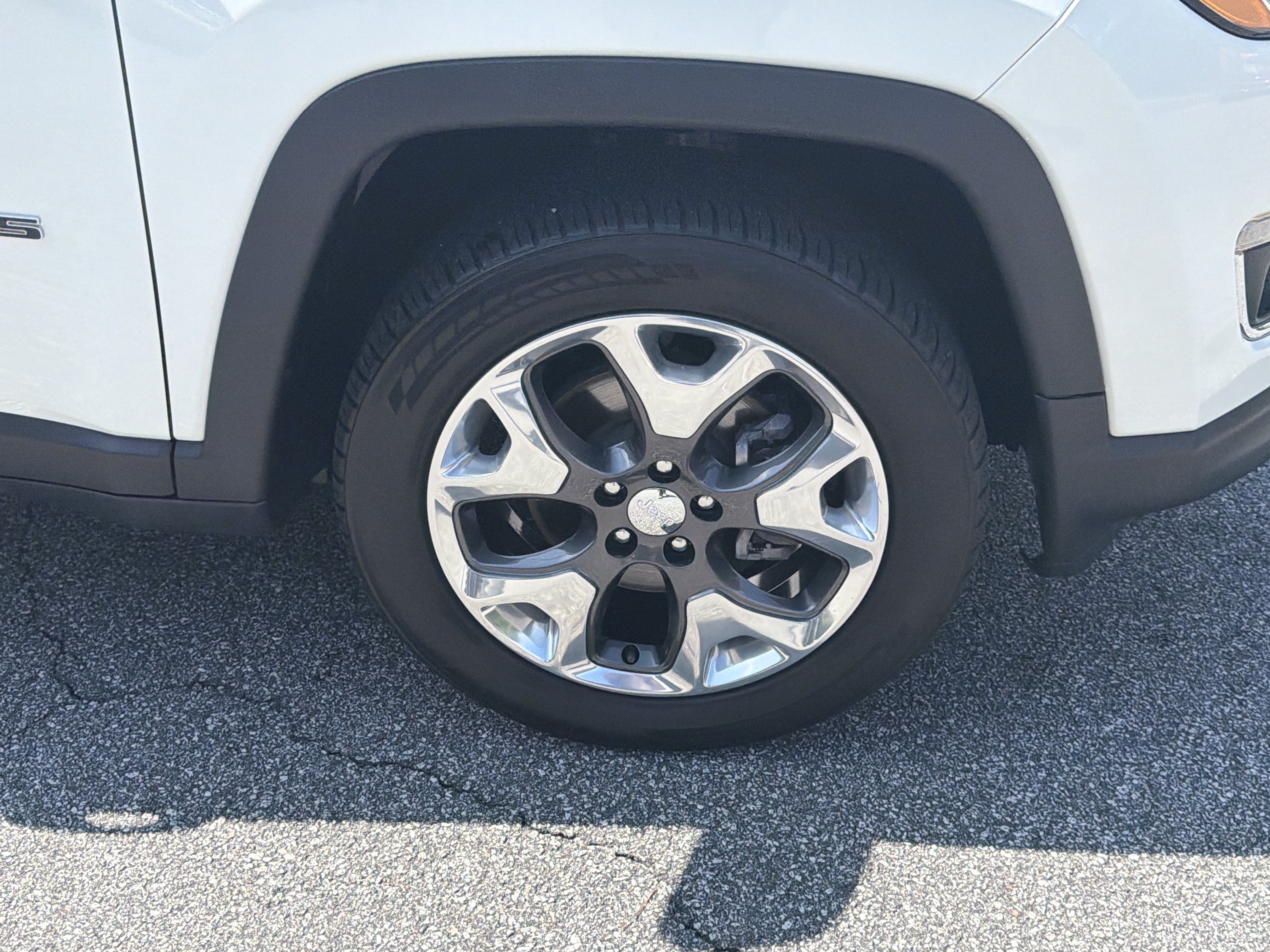 Used 2019 White Clearcoat Jeep Limited image 14