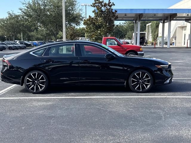 Certified Used 2023 Crystal Black Pearl Honda HYBRID TRG image 3