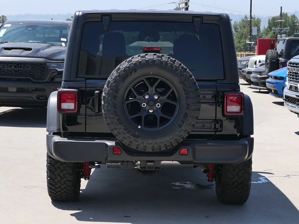 New 2026 Black Clear Coat Jeep Willys image 4