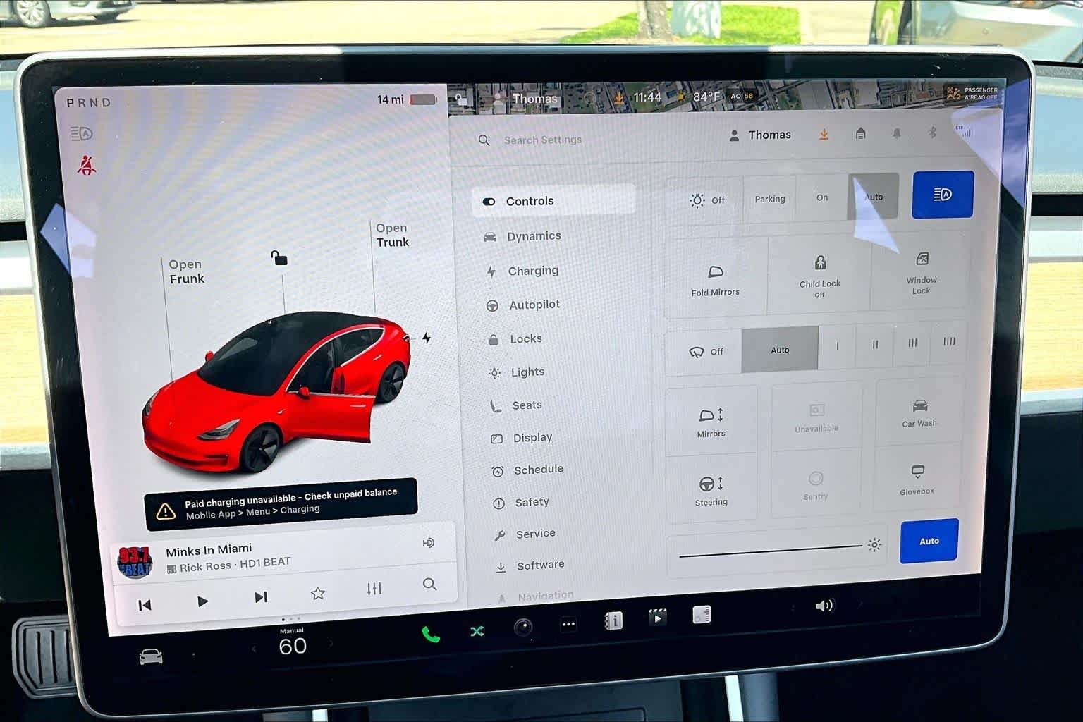 Used 2020 Red Multi-Coat Tesla Standard Range Plus image 31