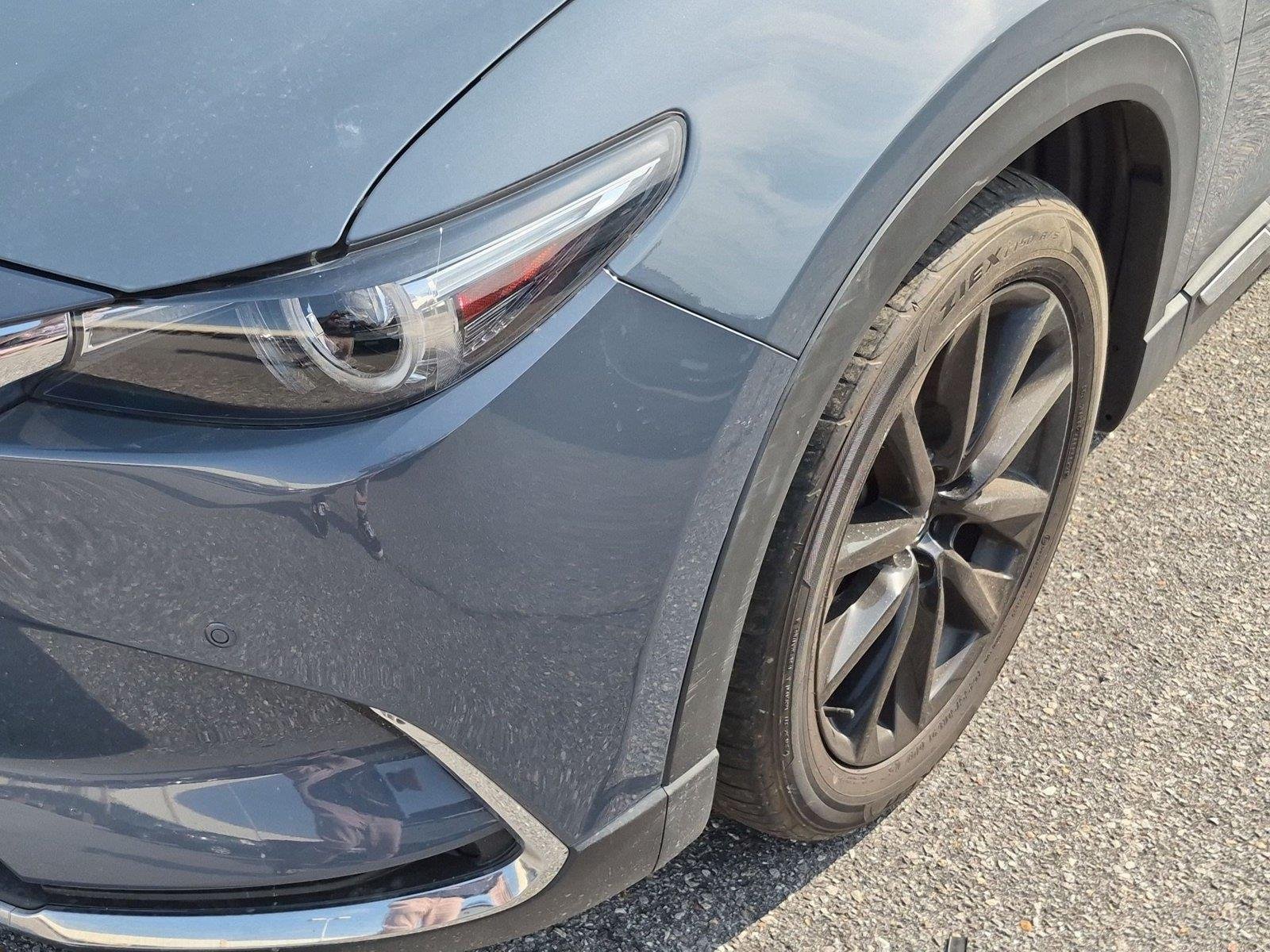Used 2023 Polymetal Gray Metallic Mazda Carbon Edition image 9