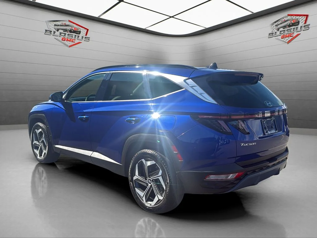 Used 2023 Blue Hyundai Limited image 3
