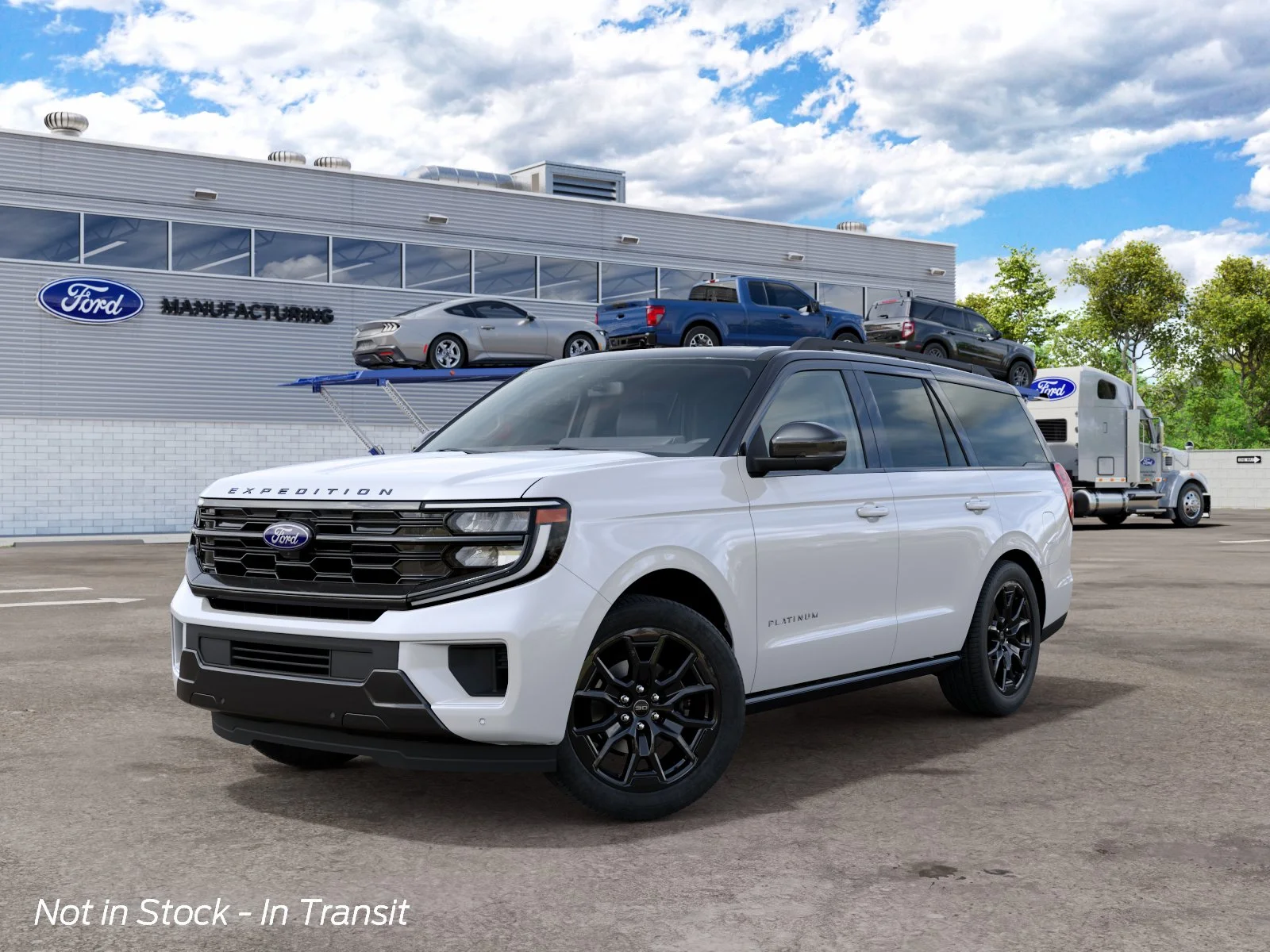 New 2027 Star White Metallic Tri-Coat Ford Platinum image 25