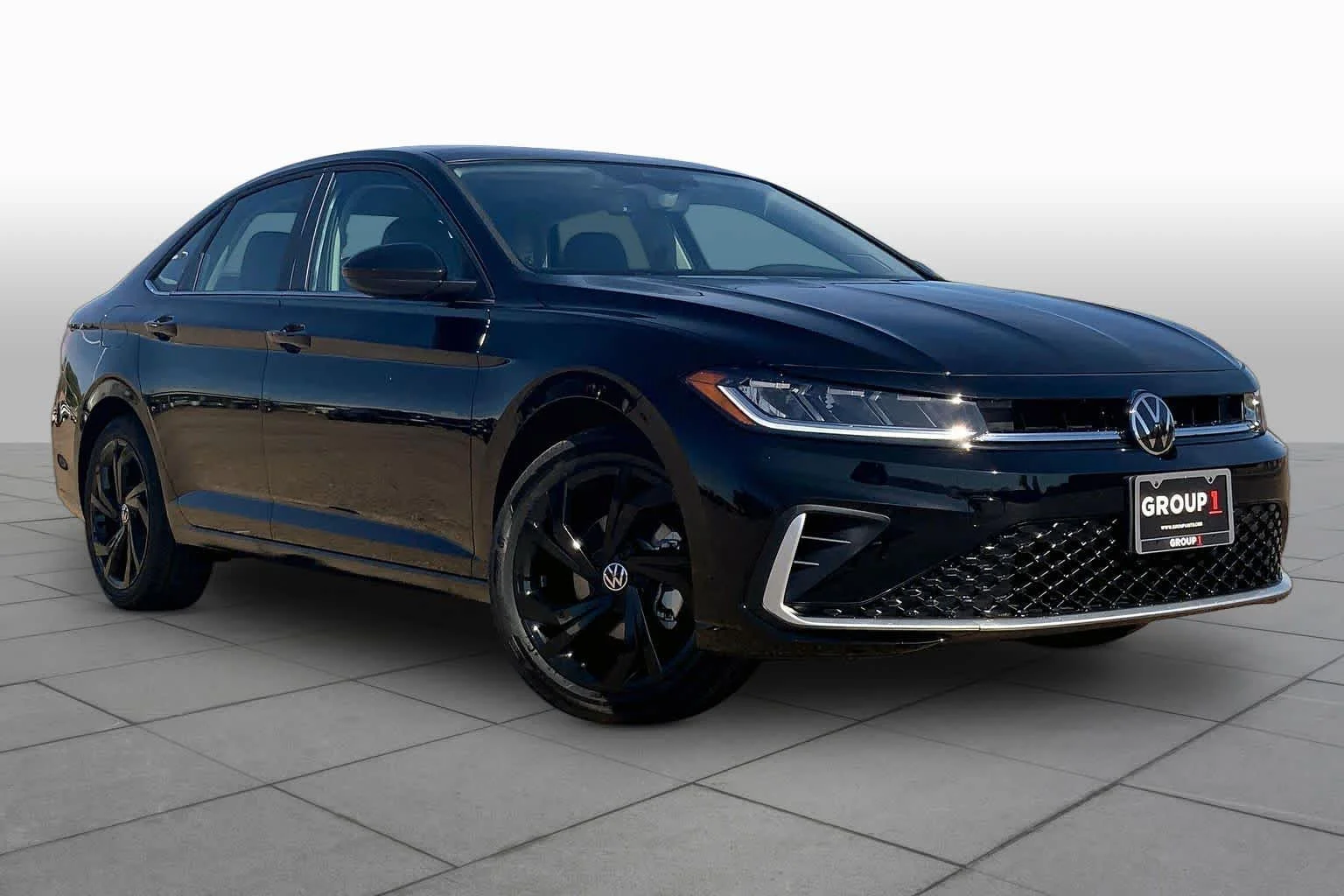 New 2026 Deep Black Pearl Volkswagen SE image 2