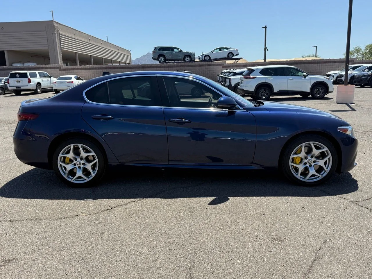 Used 2021 Montecarlo Blue Metallic Alfa Romeo Ti image 4