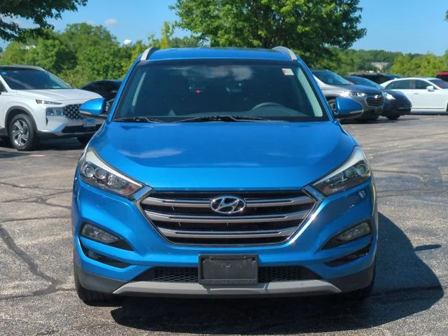 Used 2018 Blue Hyundai Limited image 2