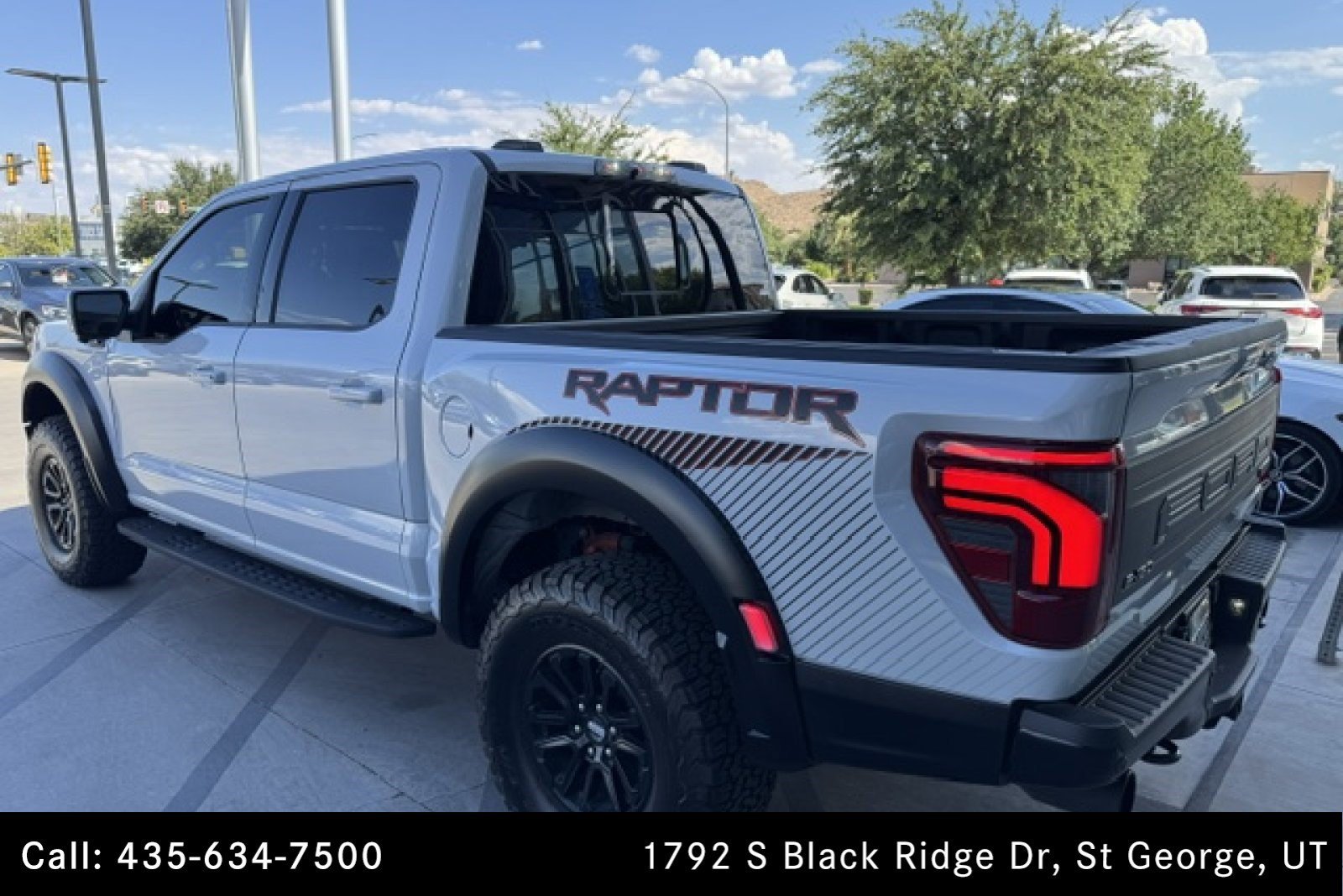 Used 2025 SPACE WHITE METALLIC Ford Raptor image 3