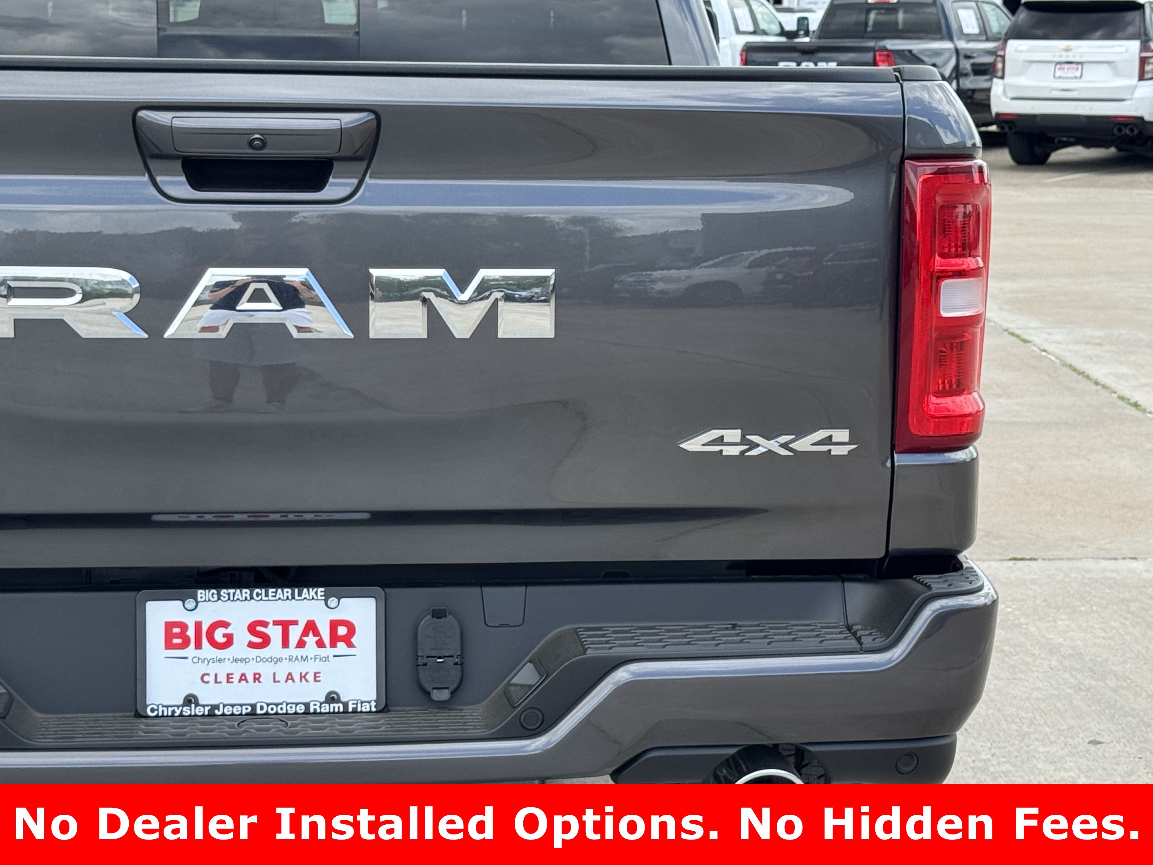 New 2026 Granite Crystal Metallic Clear-Coat Exterior Paint RAM Lone Star image 9