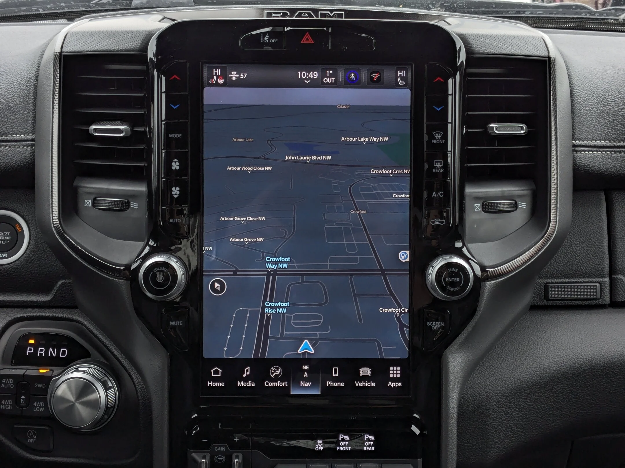 New 2026 Black RAM Sport - - Pano Sunroof - Sport Perf Hood - Anti-Spin Rear Axle - Trailer Brake Control & More! image 23
