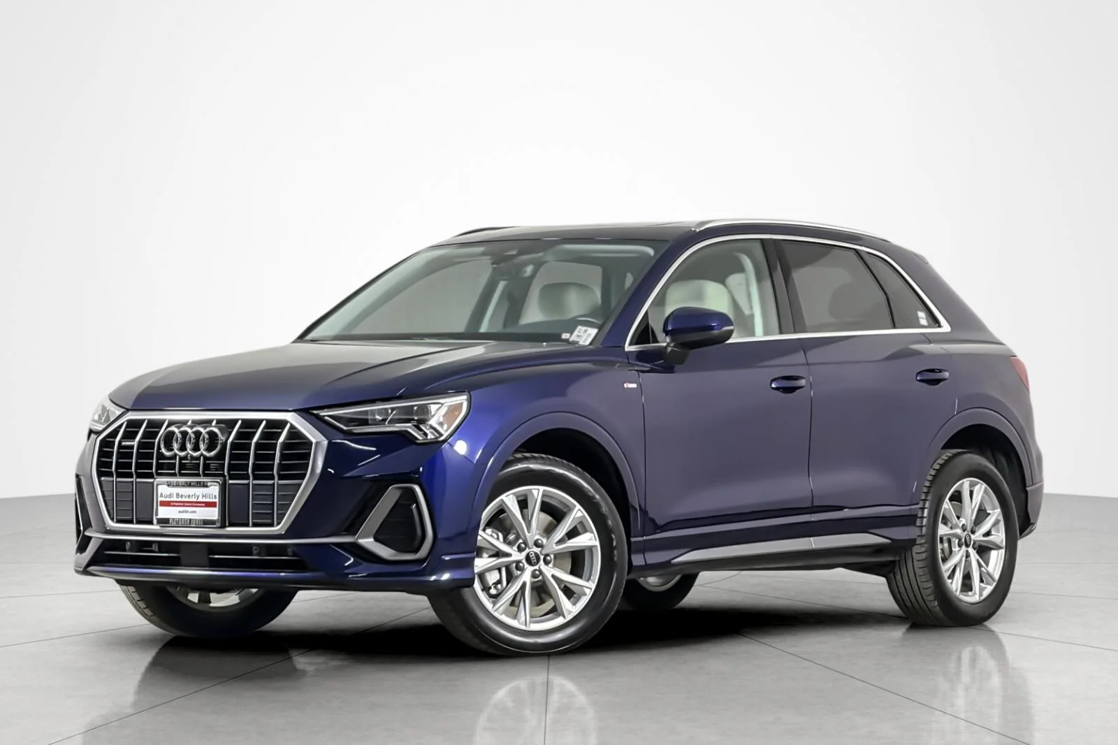 Used 2023 Navarra Blue Metallic Audi S line Premium Plus 45 TFSI quattro image 1