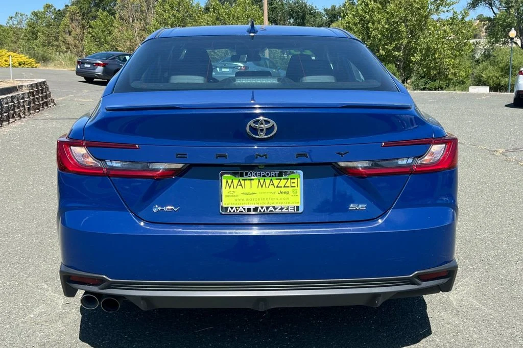 Used 2025 Blue Toyota SE image 10