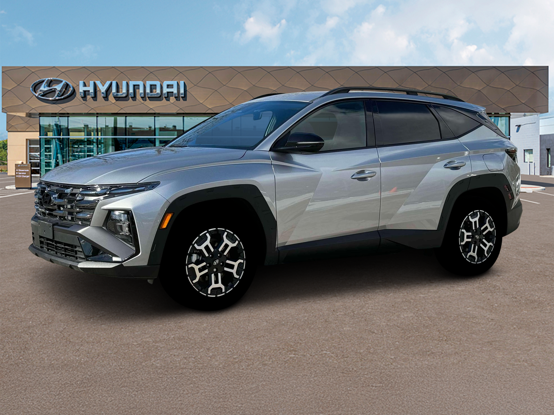 New 2026 Shimmering Silver Hyundai XRT AWD image 2