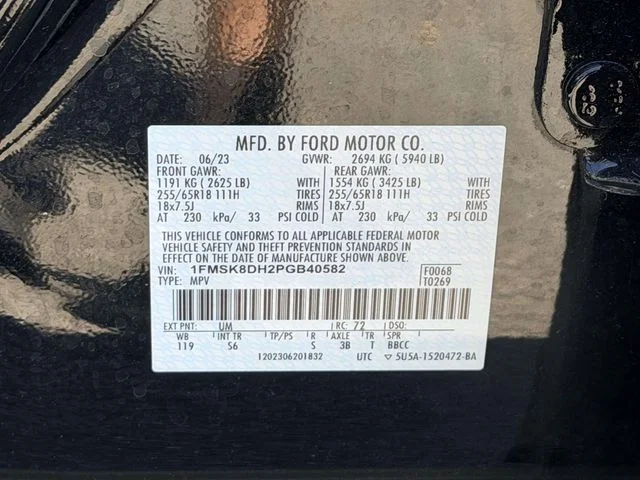 Used 2023 Black Ford XLT image 26