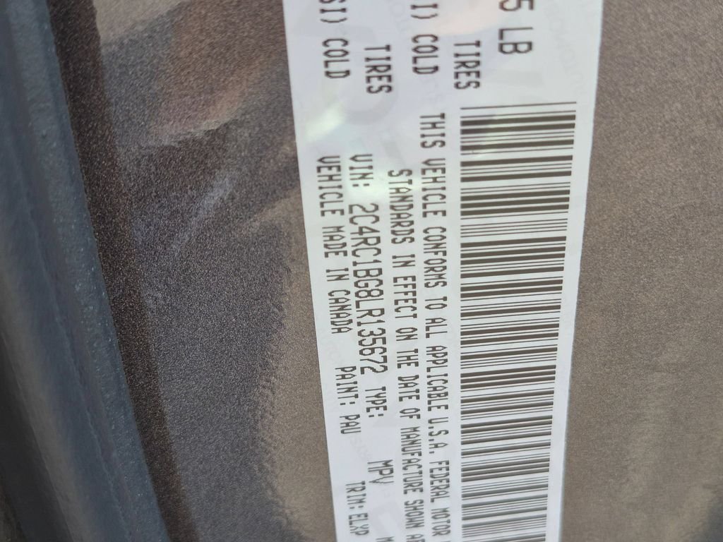 Used 2020 Gray Chrysler Touring L image 10