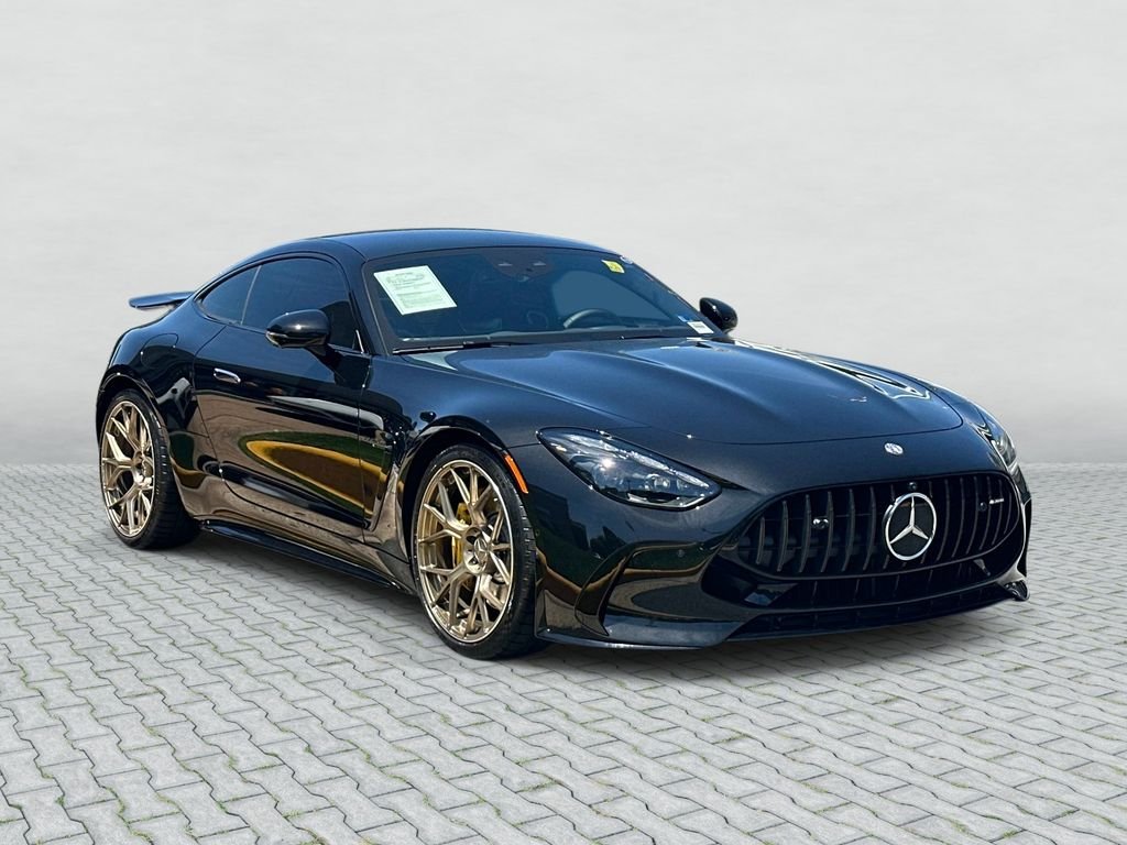 Certified Used 2025 Obsidian Black Metallic Mercedes-Benz Base image 3
