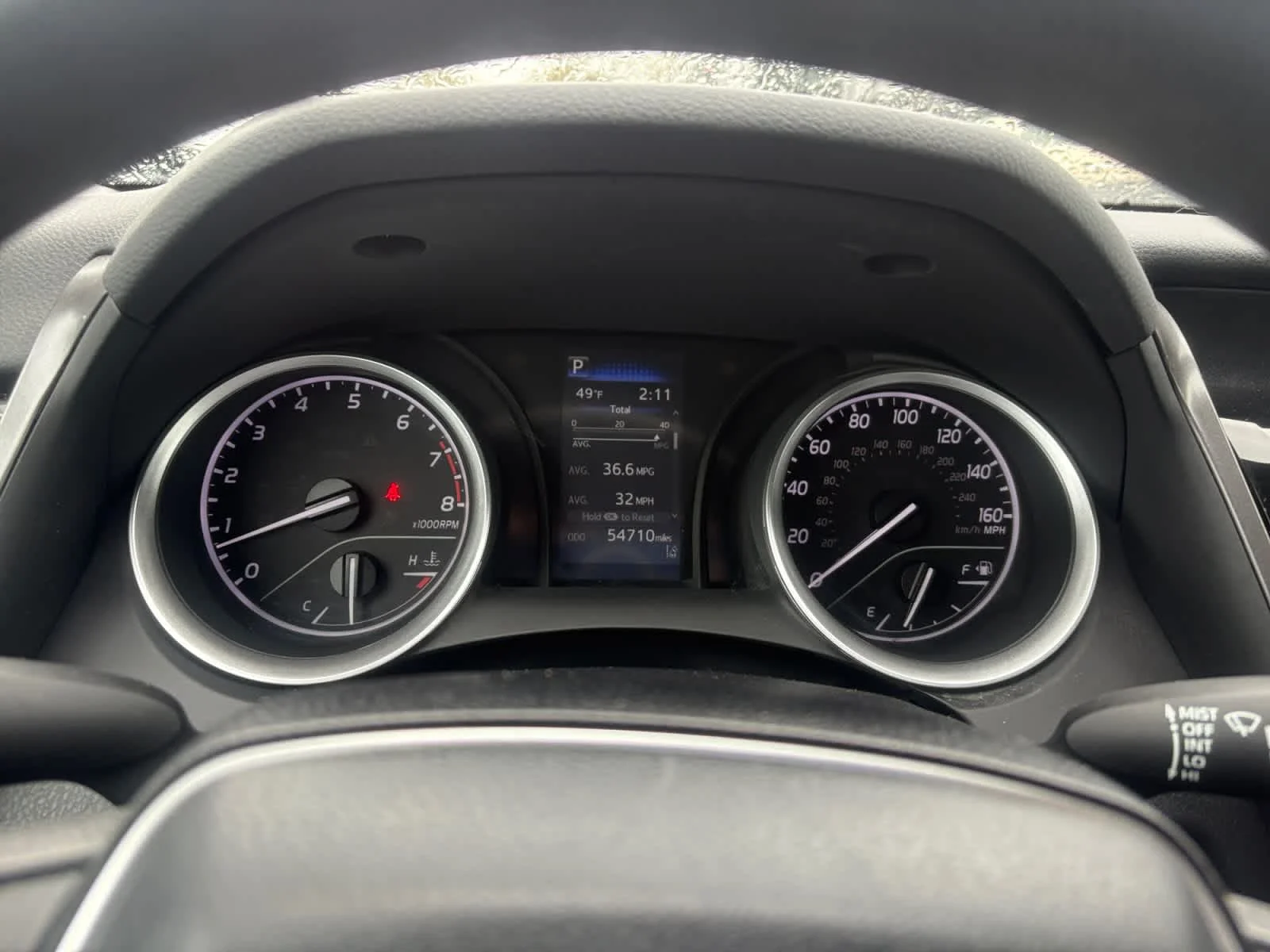 Used 2023 Midnight Black Metallic Toyota LE image 12