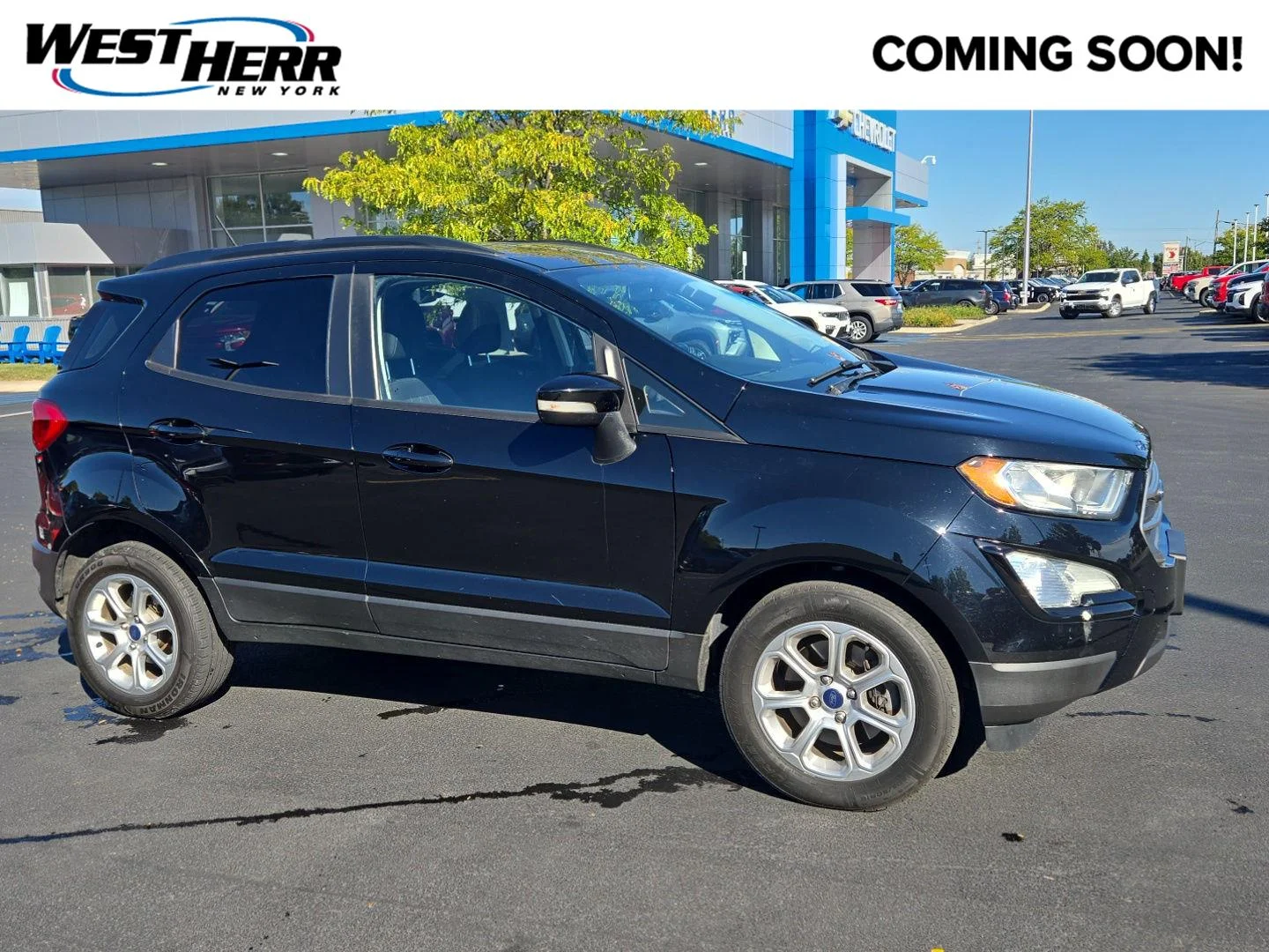 Used 2020 Shadow Black Ford SE image 1