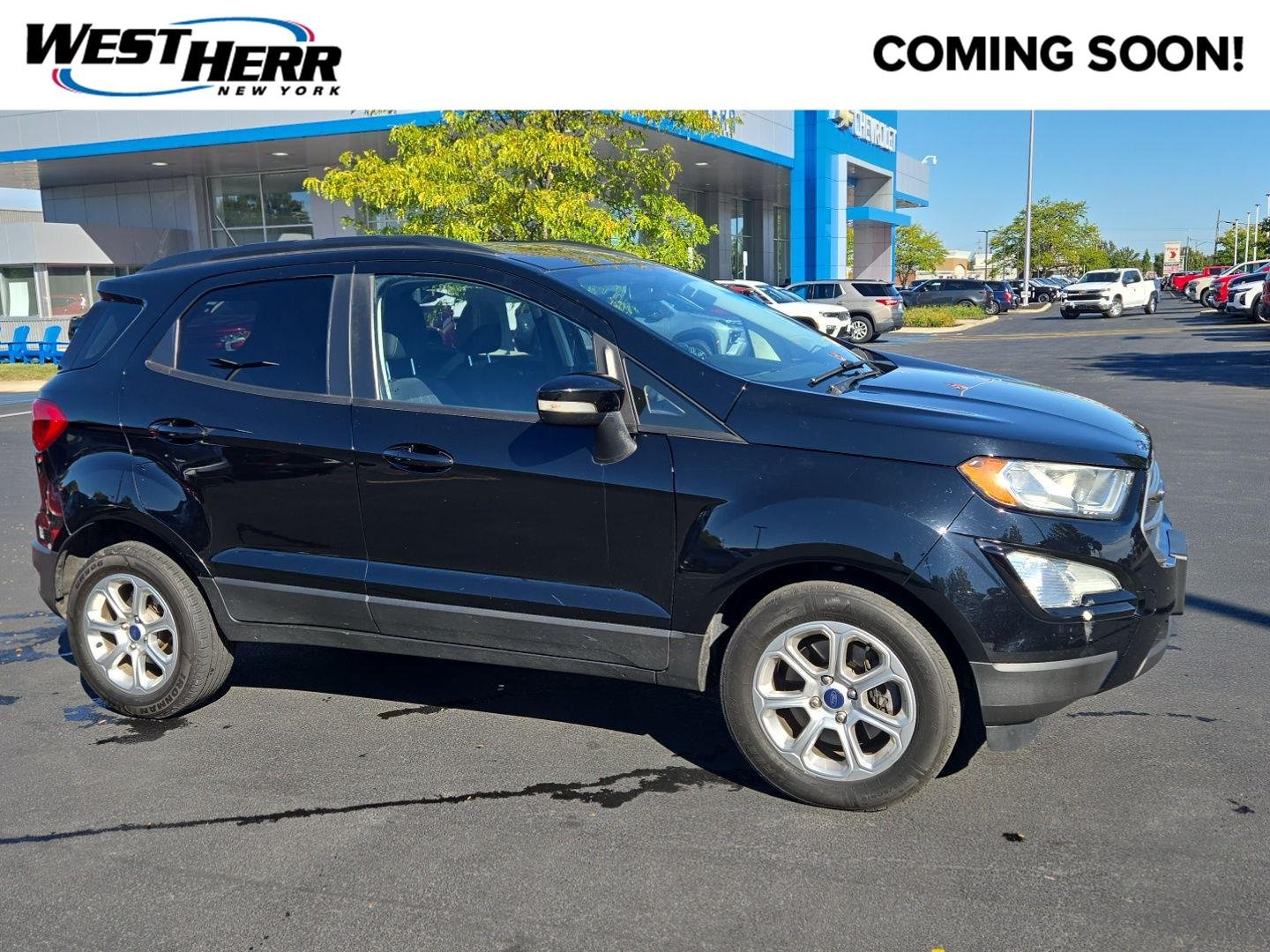 Used 2020 Shadow Black Ford SE image 1