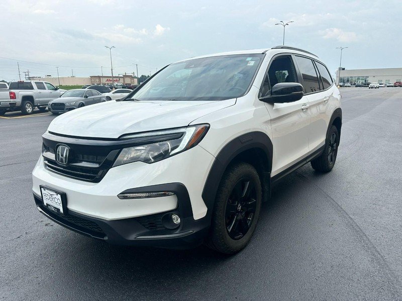 Used 2022 Platinum White Pearl Honda TrailSport AWD image 8