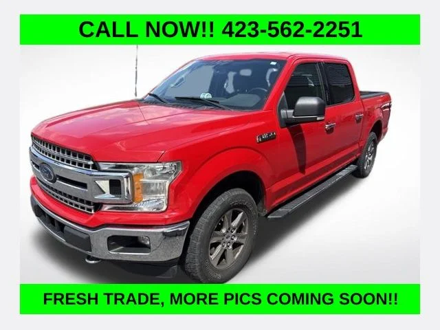 Used 2018 Red Ford XLT image 1