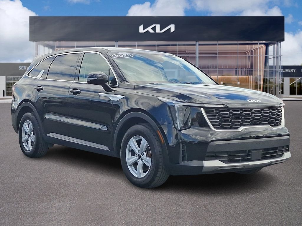 Certified Used 2025 Black Kia LX image 1