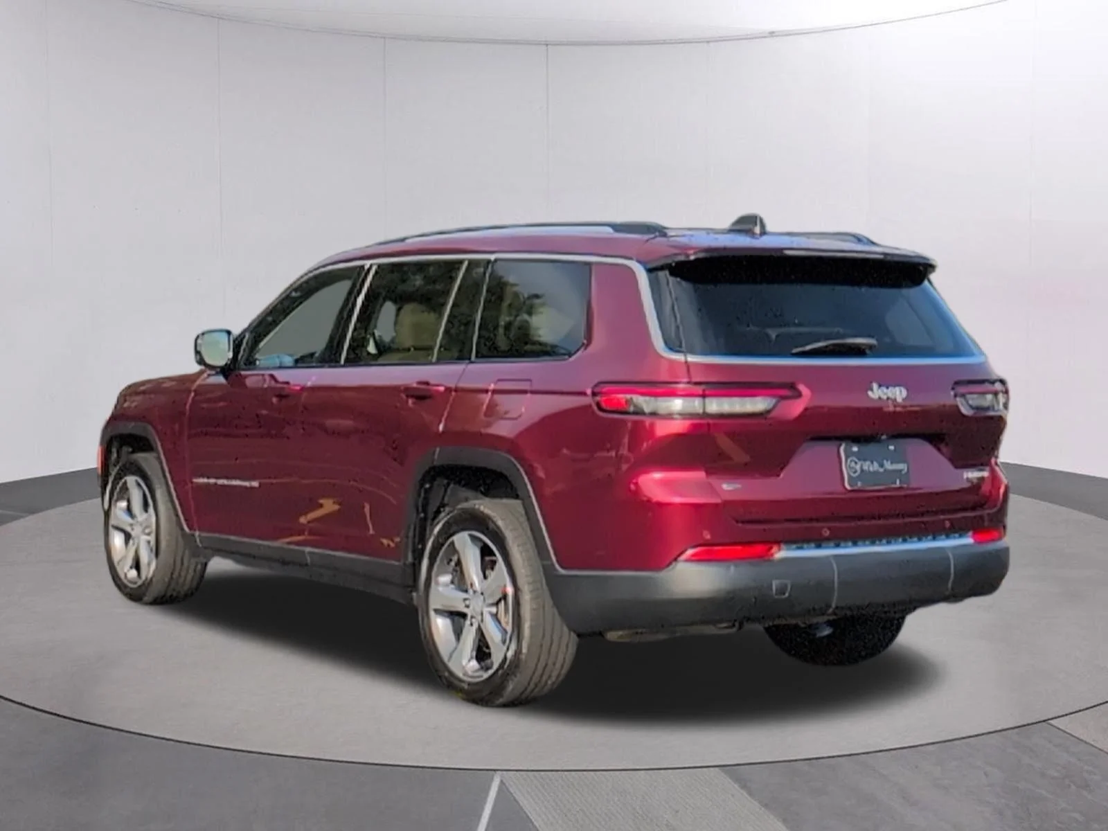 Used 2021 Velvet Red Pearlcoat Jeep Limited image 3