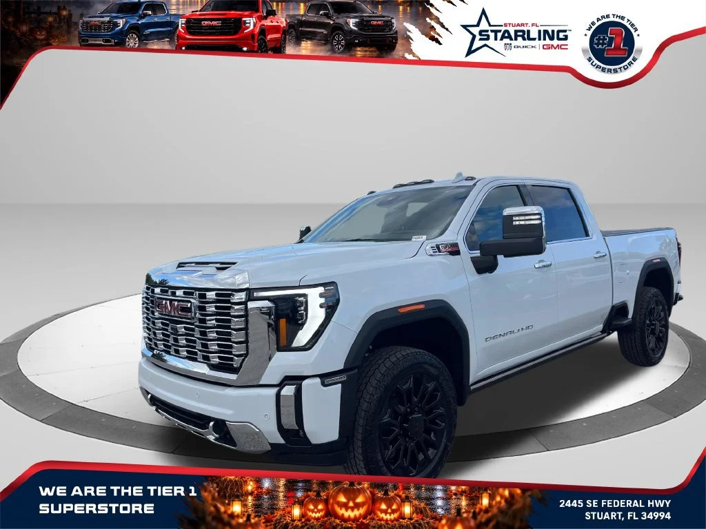 New 2026 Glacier White Tricoat GMC Denali image 1
