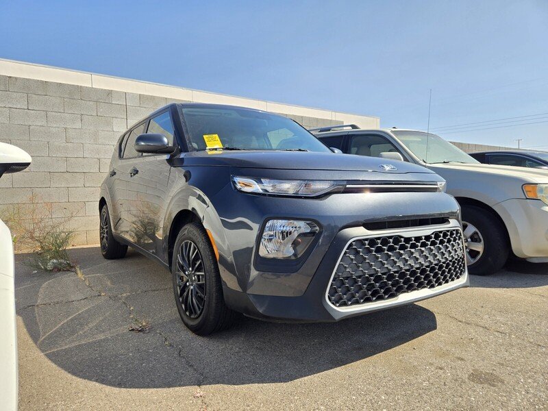 Used 2021 Gray KIA LX IVT image 2