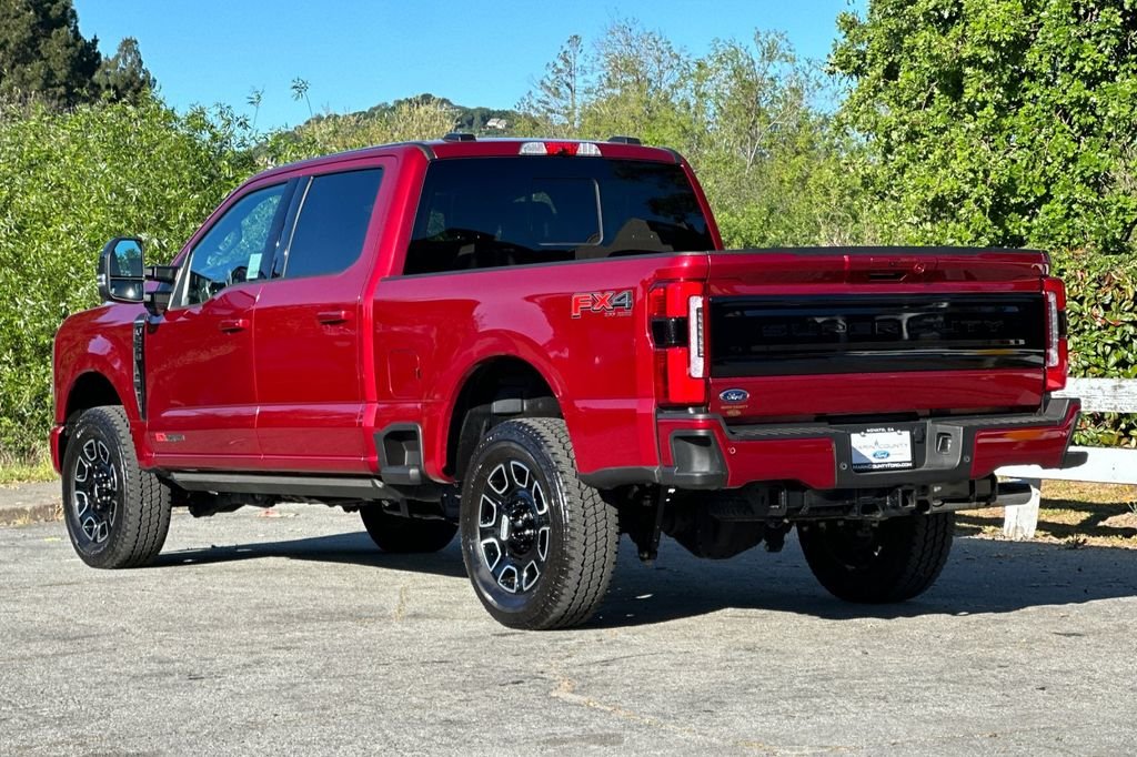 Used 2025 Red Ford Platinum image 6