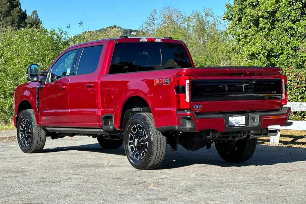 Used 2025 Red Ford Platinum image 6