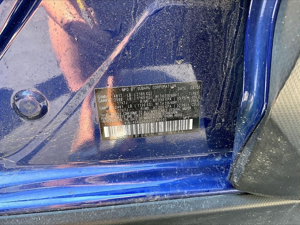 Used 2025 Blue Subaru Wilderness image 27