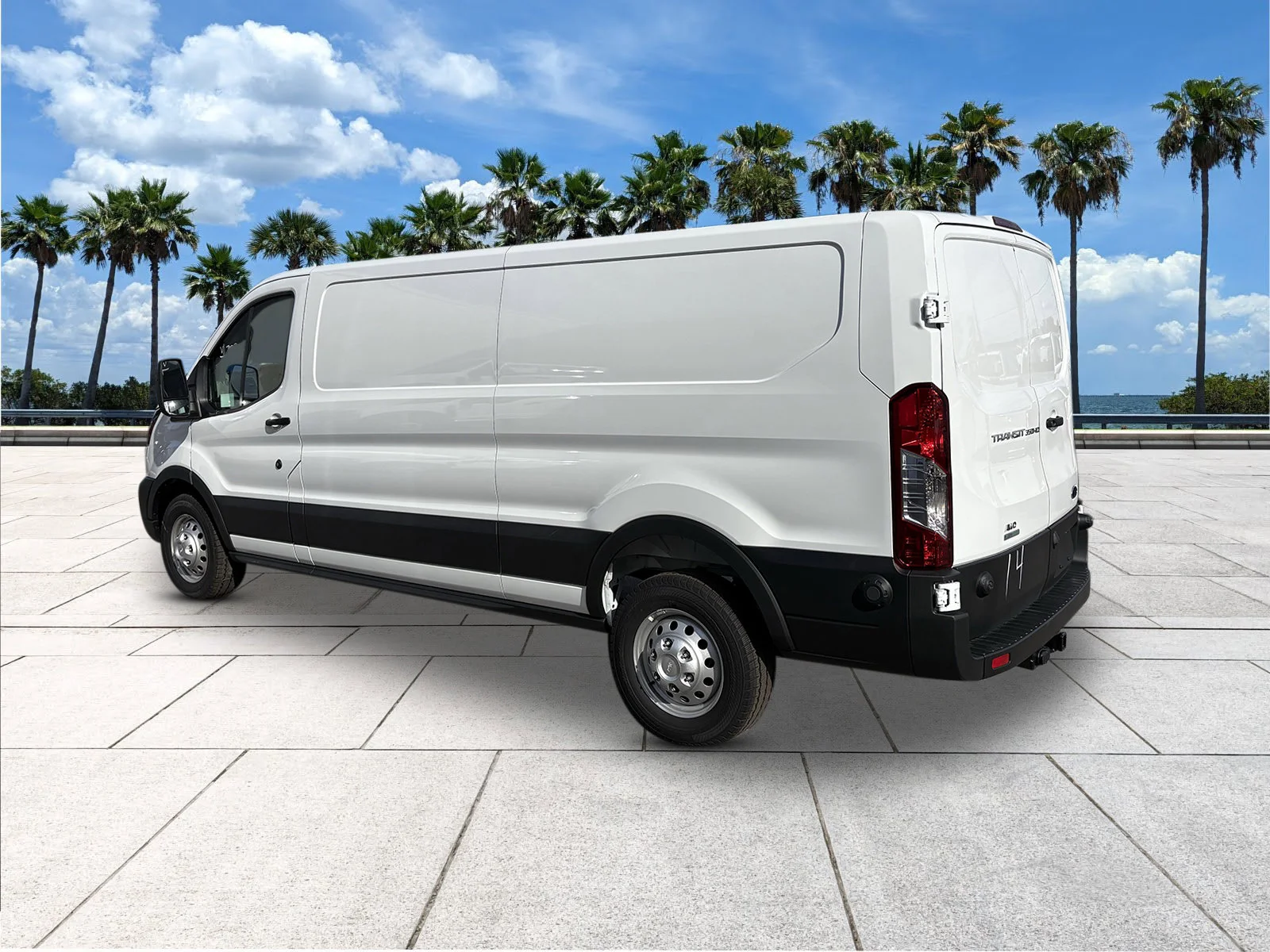 New 2025 Oxford White Ford Cargo Van image 6