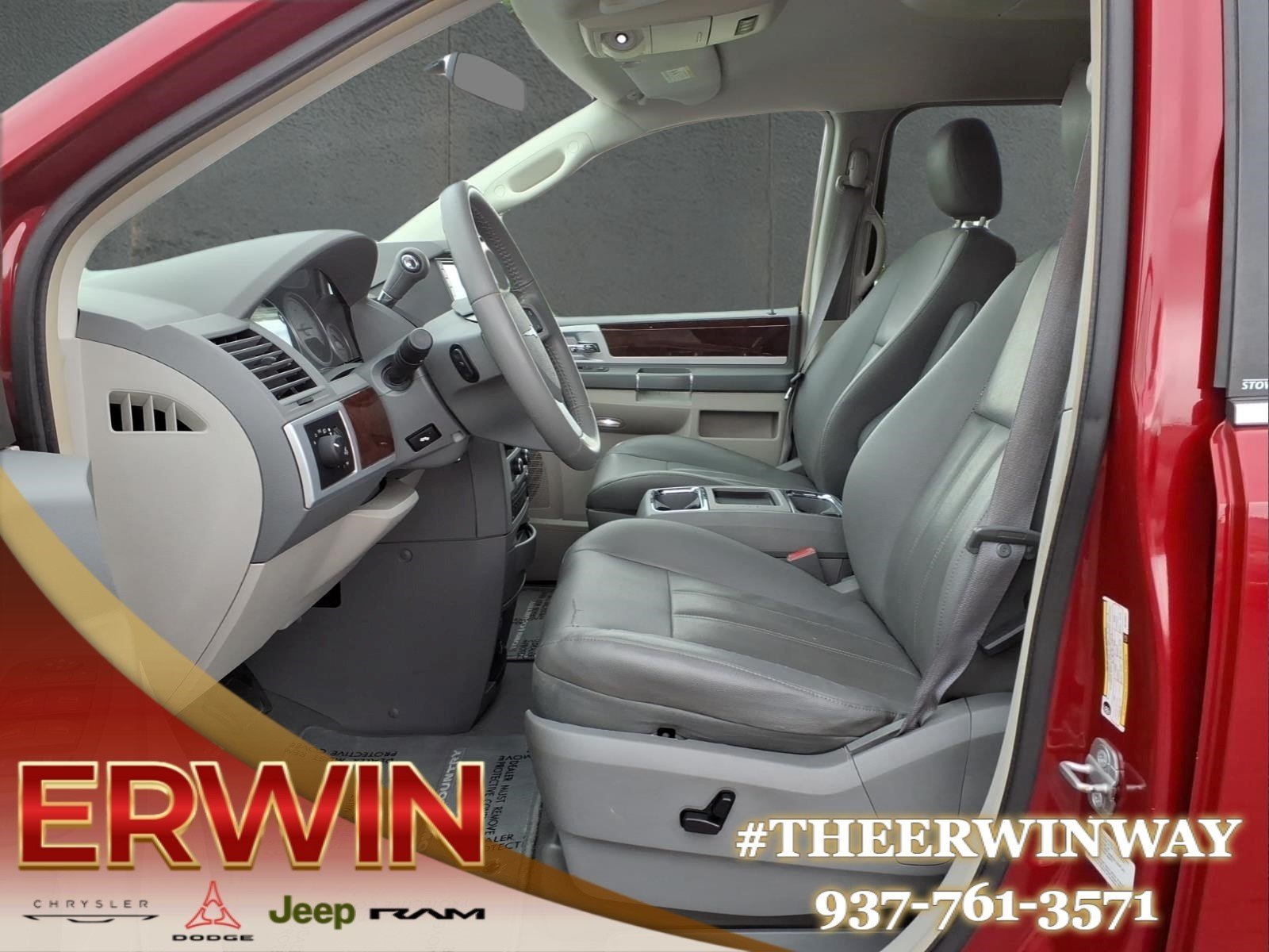 Used 2010 Inferno Red Crystal Pearl Coat Chrysler Touring image 13