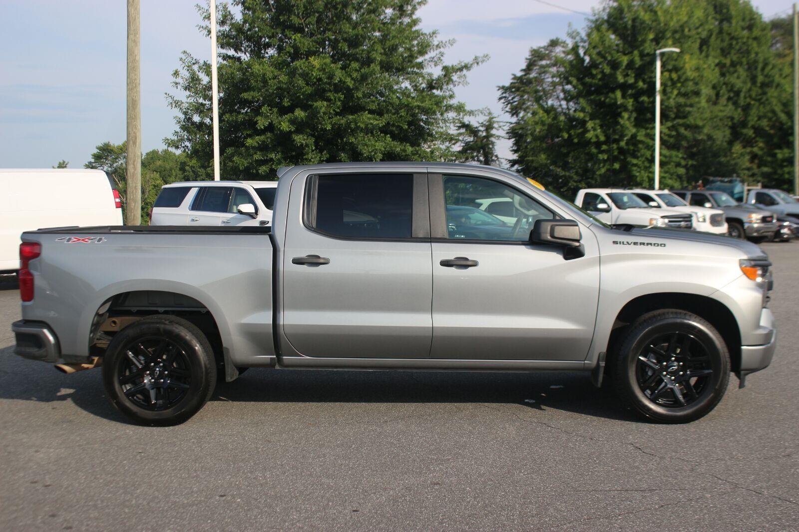 Used 2024 Sterling Gray Metallic Chevrolet Custom image 8