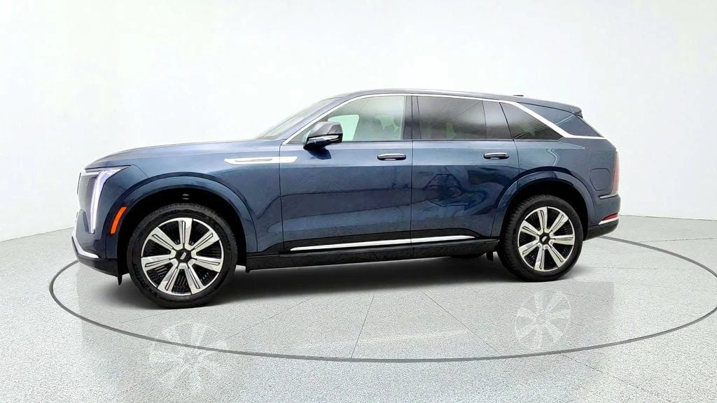 Used 2026 Deep Space Metallic Cadillac AWD 4dr Premium Luxury w/ Executive Second Row Seating image 8