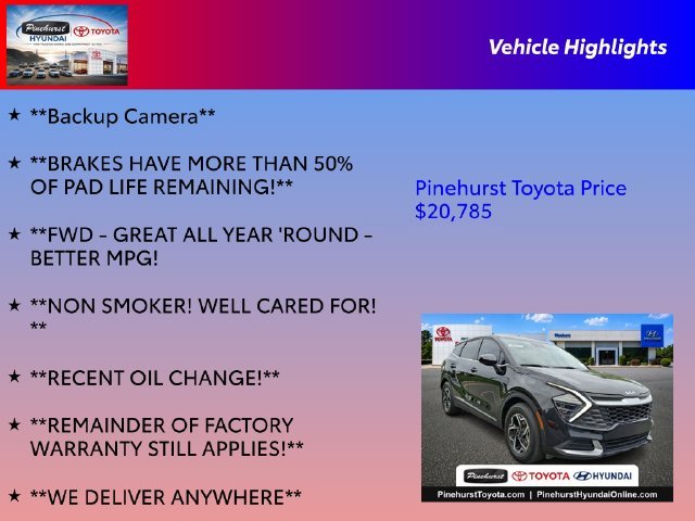 Used 2024 Black Kia LX image 28