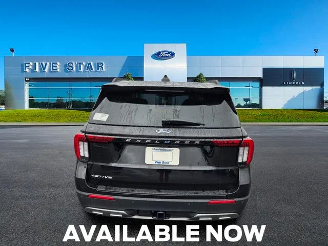 New 2026 Agate Black Metallic Ford Active image 6