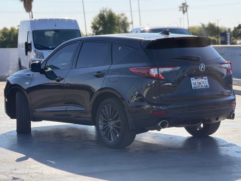 Used 2022 Majestic Black Pearl Acura  image 3