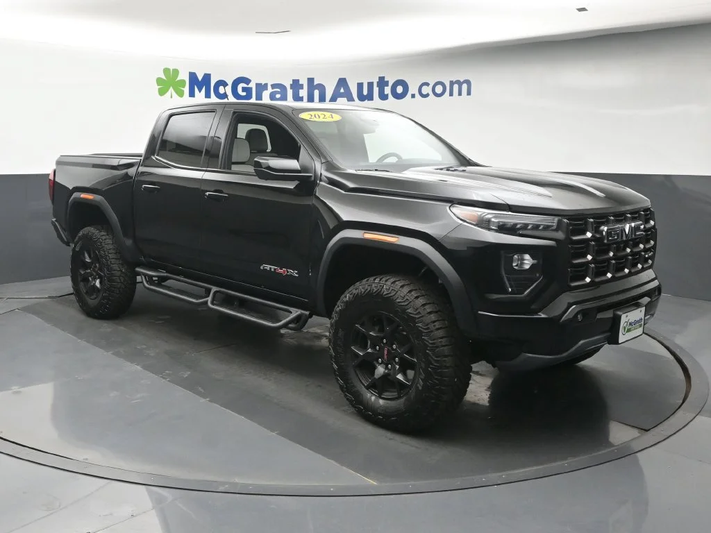 Certified Used 2024 Black GMC AT4X image 2