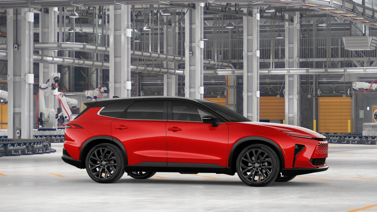 New 2026 Finish Line Red with Black roof Toyota Limited image 13